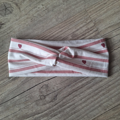 Bandeau Twist en Jersey de Coton Imprimé – 6 Couleurs au Choix